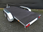 Weijer tandemas aggregaat chassis met vloer.